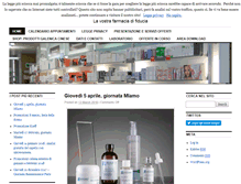 Tablet Screenshot of farmaciadifenegro.com